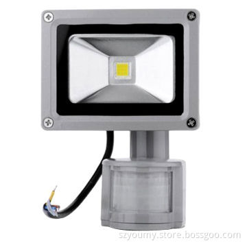 10W Day White LED PIR Motion Sensor Floodlight